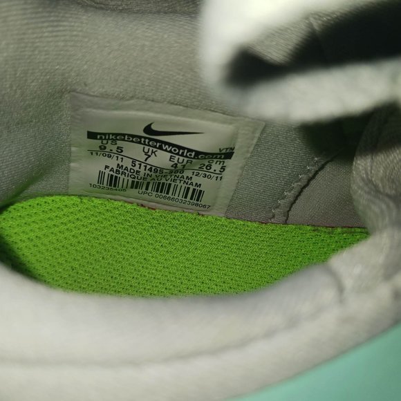 Nike Women's Size 9.5 Blue Mesh Trail Running Shoes Sneakers - Picture 7 of 11